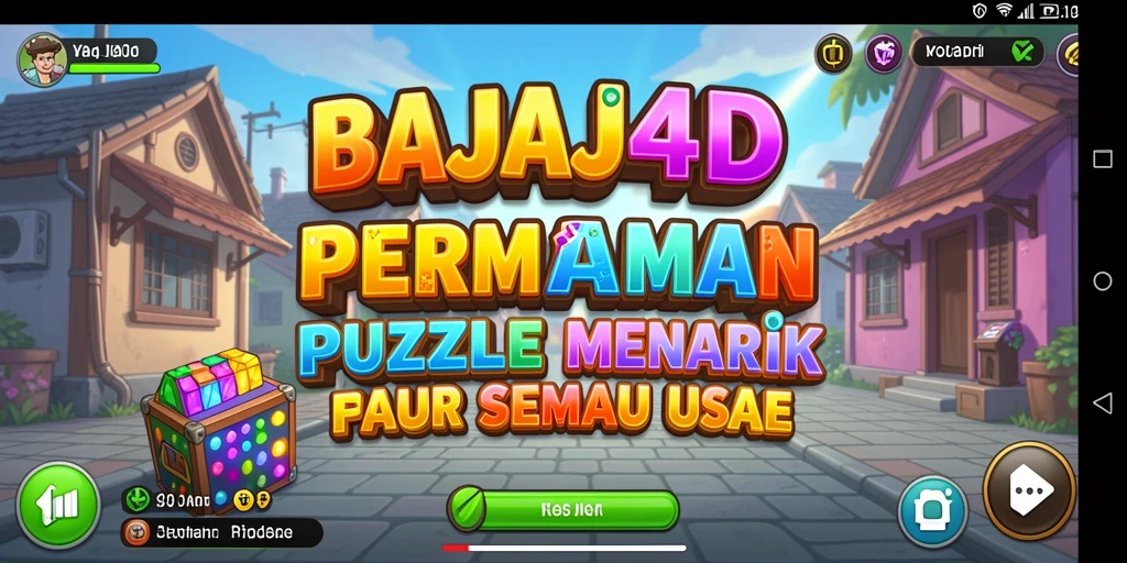 Tampilan gameplay menarik dari BAJAJ4D dengan tantangan puzzle.