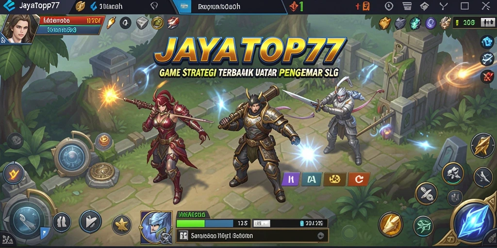 Tampilan menarik dari gameplay JAYATOP77 yang menegangkan.