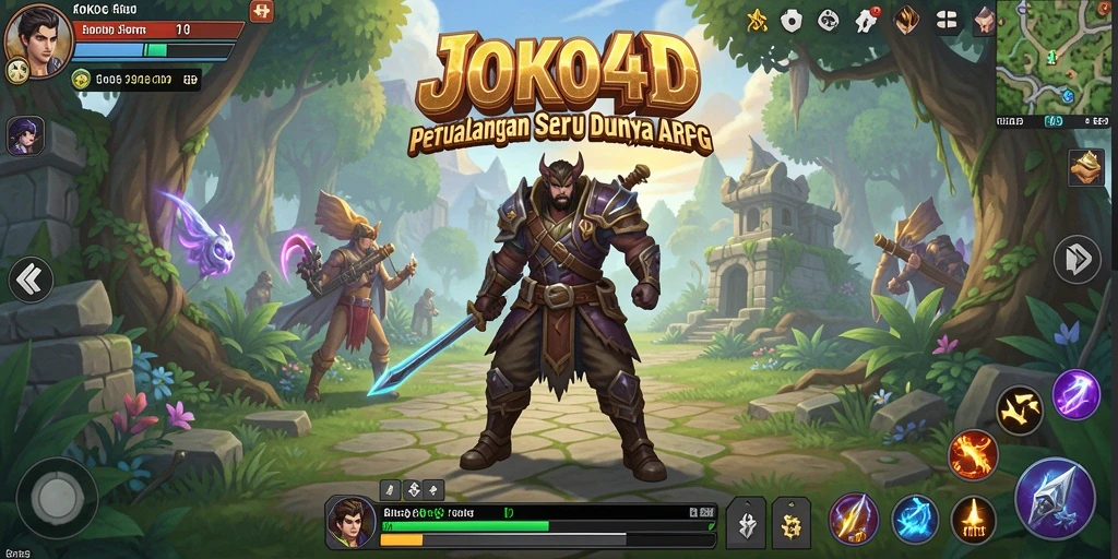 Tangkapan layar gameplay JOKO4D yang menampilkan aksi seru di dunia ARPG.