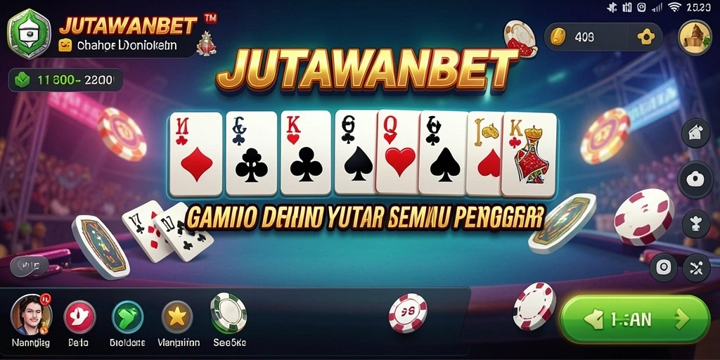 Screenshot gameplay JUTAWANBET yang seru dan menarik.