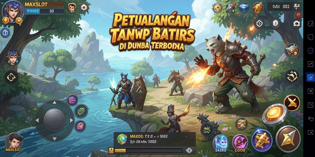 Tangkapan layar menampilkan gameplay menakjubkan di dunia terbuka.