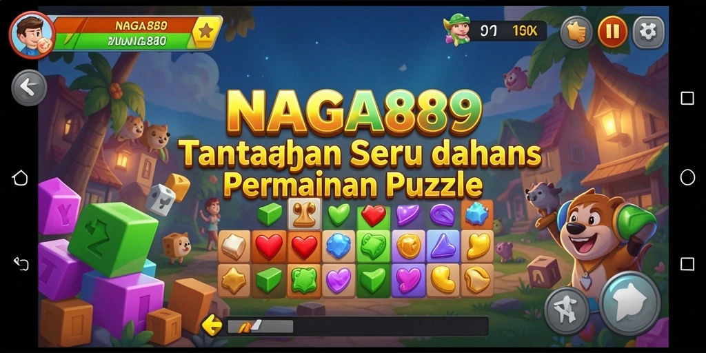 Screenshot gameplay NAGA889 menampilkan teka-teki menarik dan grafis yang memikat.