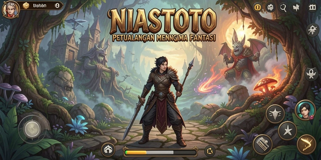 Tampilan dari gameplay NIASTOTO yang menegangkan dan menawan.