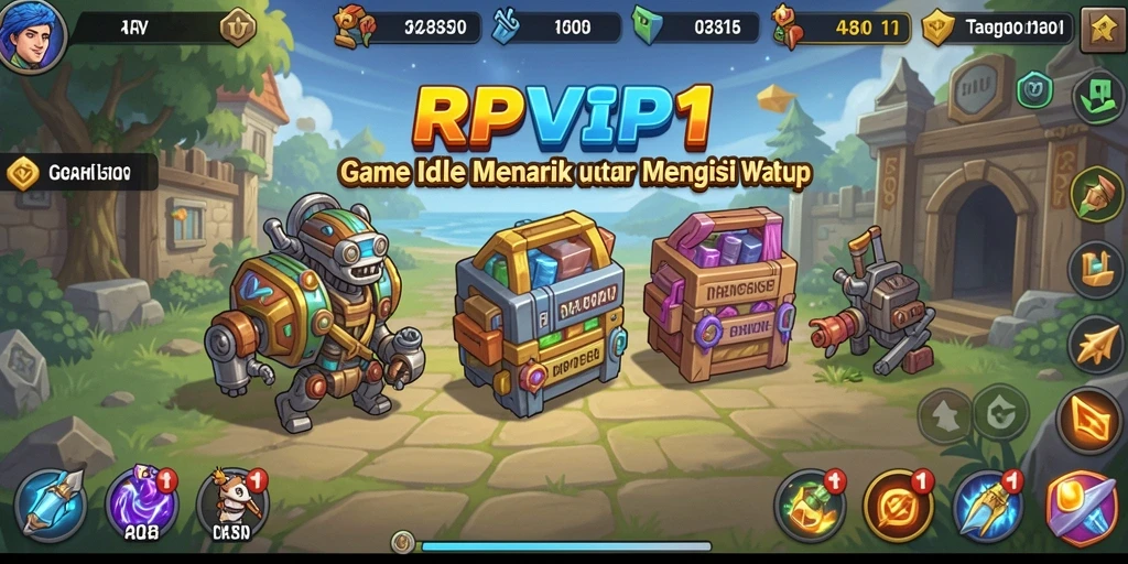Tampilan gameplay RPVIP1 yang menarik dan penuh warna.