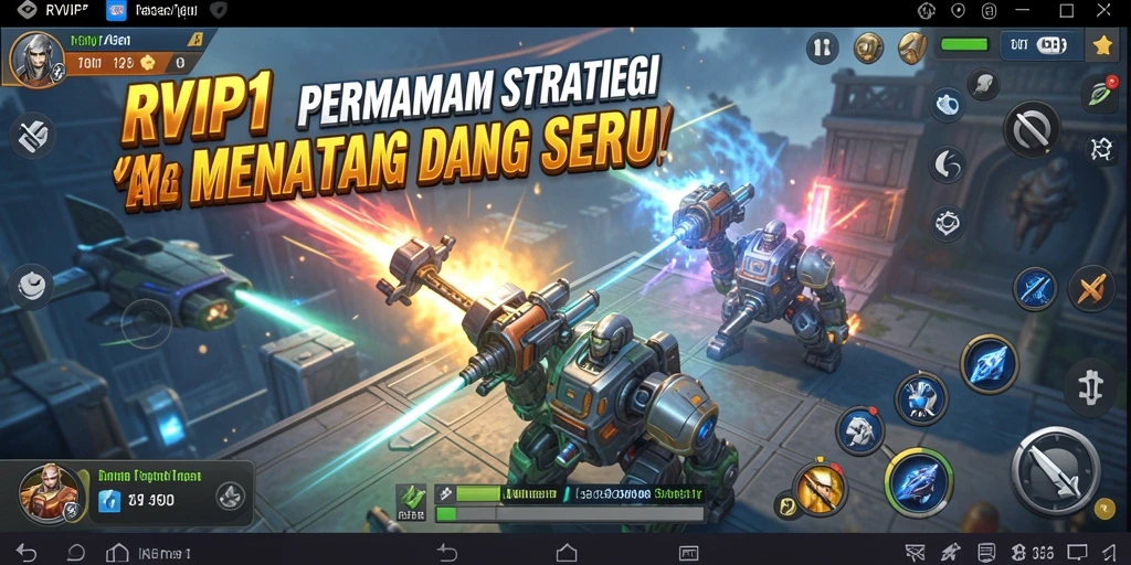 Gameplay menarik dan menantang di RVIP1 dengan taktik strategis.