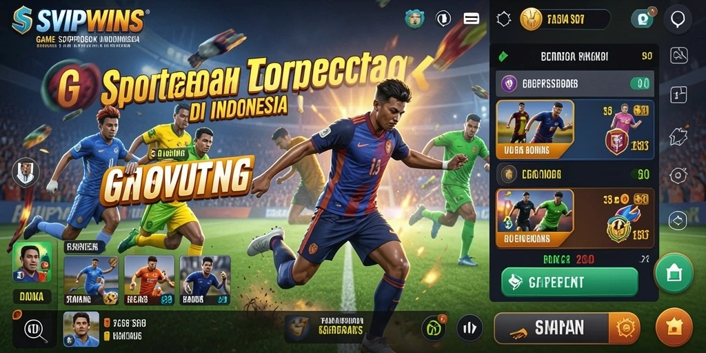 Menampilkan gameplay taruhan olahraga yang seru dan interaktif.