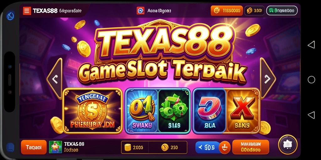 Tampilan gameplay TEXAS88 yang seru dan mendebarkan.