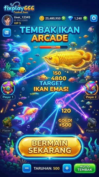 Tampilan utama aplikasi fixplay666 dengan berbagai pilihan APK.